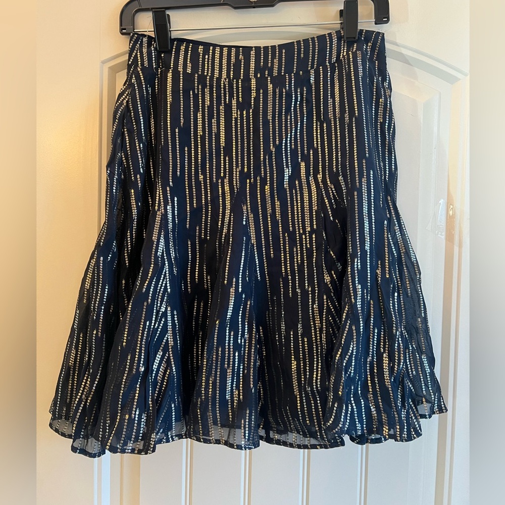 White House Black Market Godent Mini A Line Skirt Size 2